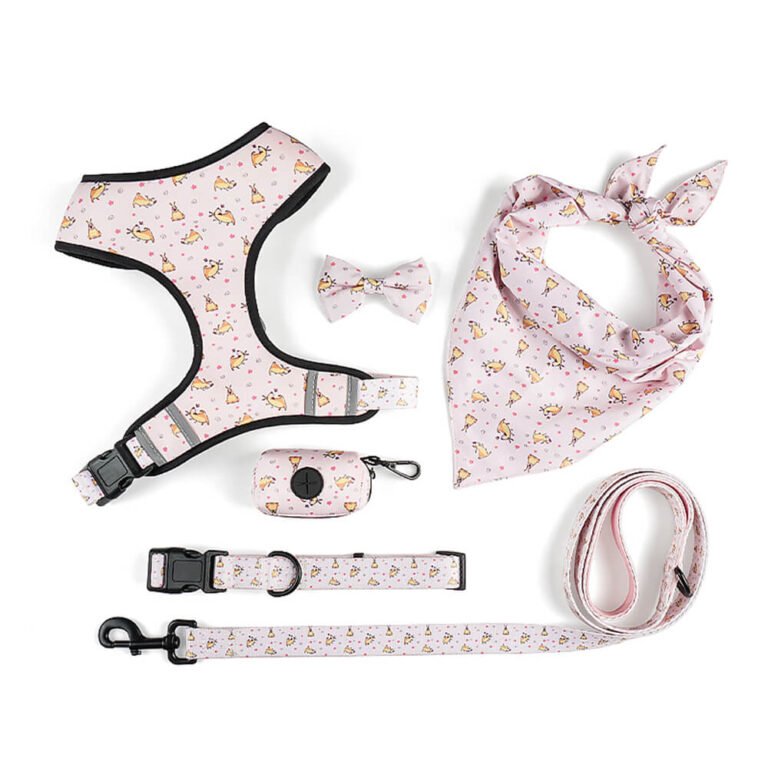 custom Dog Harness Reversible Set 7