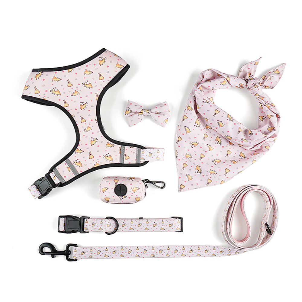 custom Dog Harness Reversible Set 7