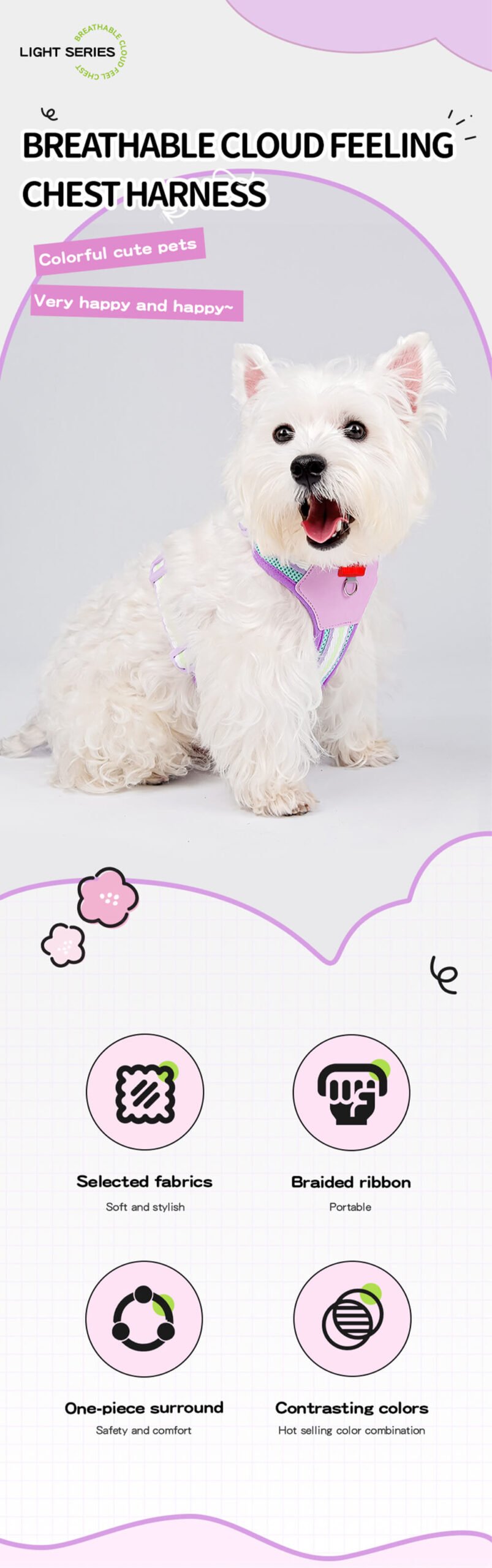 summer Pet Harness